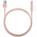 3pcs 2 in 1 Lightning Nylon Micro USB Cable  for iPhone,iPad,iPod,Samsung Galaxy, Tablet, Camera 
